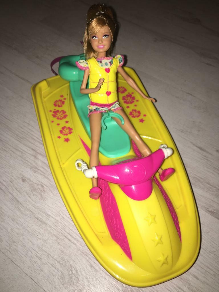 barbie ski set
